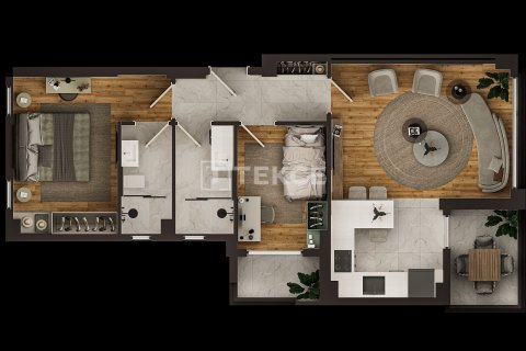 2+1 Lejlighed i Aksu, Antalya, Tyrkiet Nr. 214925 - 26