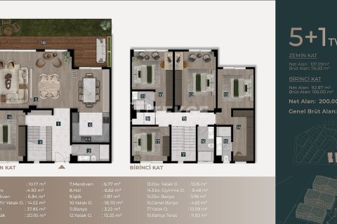 5+1 Villa i Pendik, Istanbul, Tyrkia Nr. 227713 - 23