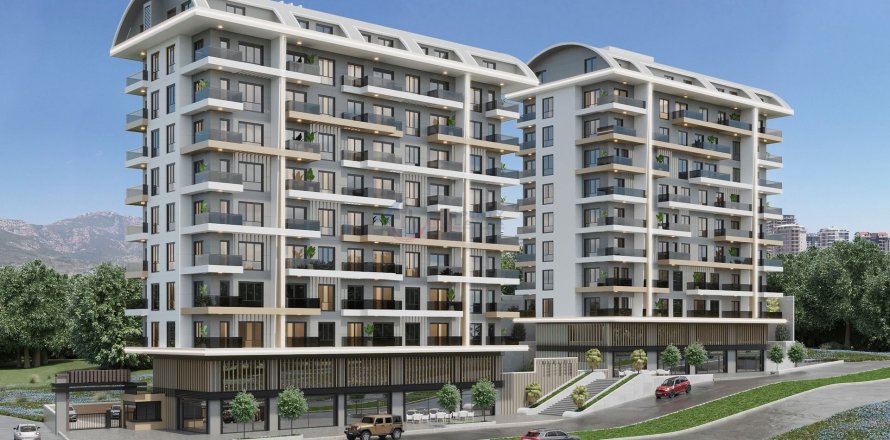 1+1 Lägenhet i Alanya, Antalya, Turkiet Nr. 211413