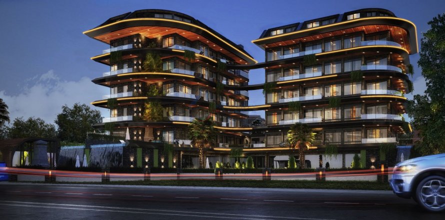 1+1 Leilighet i Alanya, Antalya, Tyrkia Nr. 211420