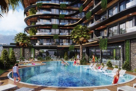 1+1 Leilighet i Alanya, Antalya, Tyrkia Nr. 211420 - 4