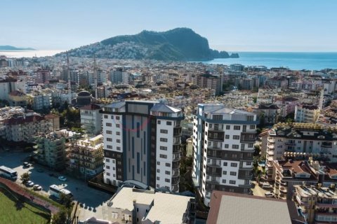 1+1 Lejlighed  i Alanya, Antalya, Tyrkiet Nr. 211433