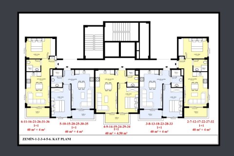 Wohnung in Alanya, Antalya, Türkei Nr. 227858 - 29
