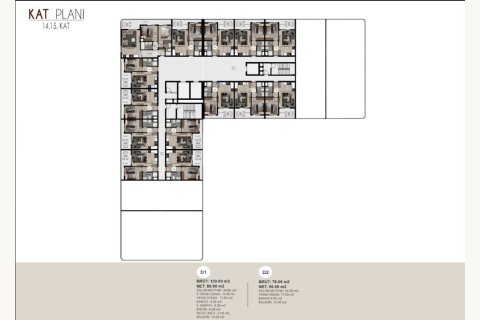 Daire Erdemli, Mersin, Türkiye №227857 - 26