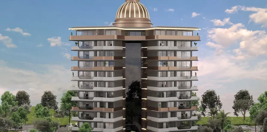 2+1 Leilighet  i Mugla, Tyrkia Nr. 223740