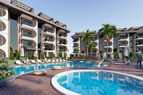 1+1 Wohnung in Alanya, Antalya, Türkei Nr. 223737 - 12
