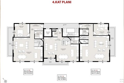 Penthouse for sale  in Alanya, Antalya, Turkey, 2 bedrooms, 89m2, No. 232396 – photo 17