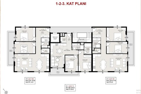 Penthouse for sale  in Alanya, Antalya, Turkey, 2 bedrooms, 89m2, No. 232396 – photo 18