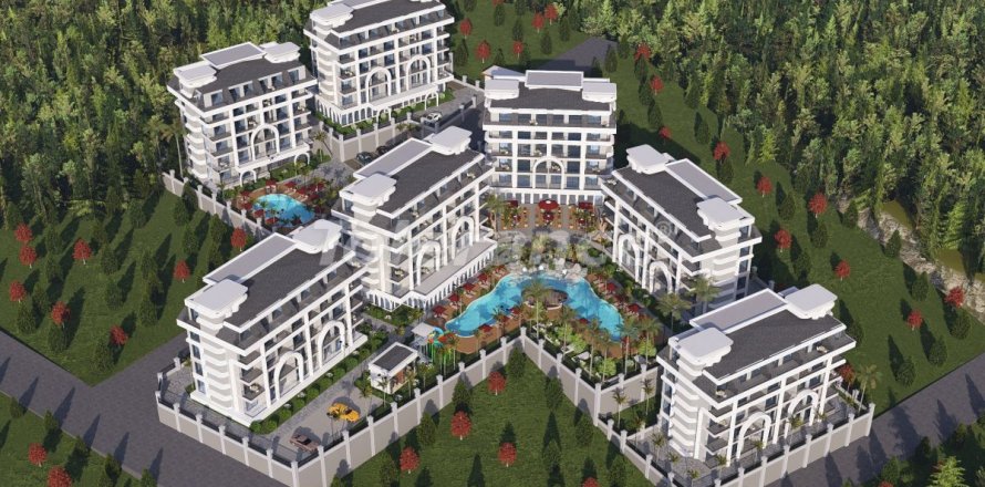 Квартира  1+1 в Аланье, Анталья, Турция №212220