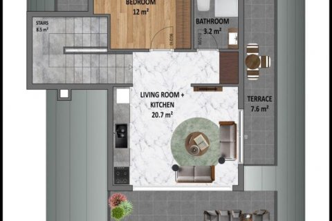 Villa  i Alanya, Antalya, Tyrkia Nr. 94629 - 20