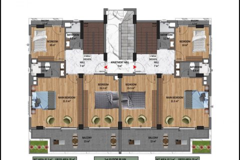 Villa  i Alanya, Antalya, Tyrkia Nr. 94629 - 15