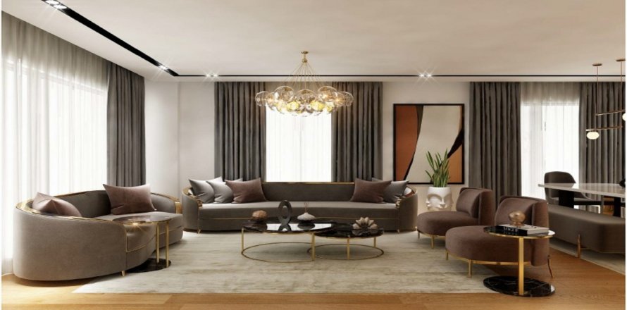 Вилла в Misk Villas 4+1, Бююкчекмедже, Стамбул, Турция №101023