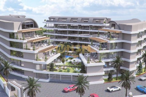 1+1 Lejlighed  i Alanya, Antalya, Tyrkiet Nr. 87325