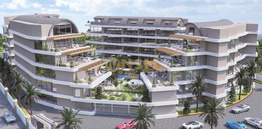 1+1 Wohnung  in Alanya, Antalya, Türkei Nr. 87325
