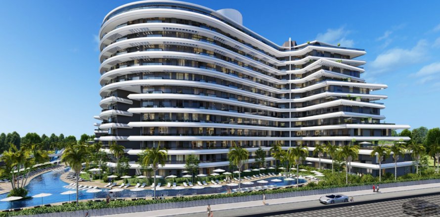 2+1 Lejlighed  i Antalya, Tyrkiet Nr. 90430