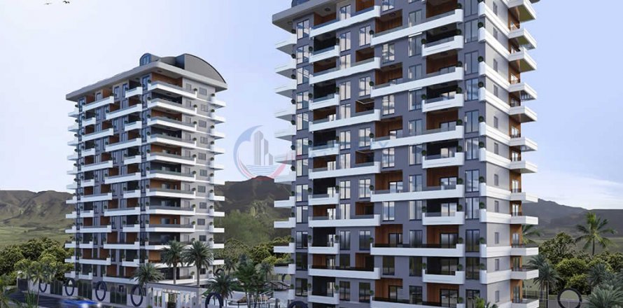 1+1 Leilighet i Alanya, Antalya, Tyrkia Nr. 211445