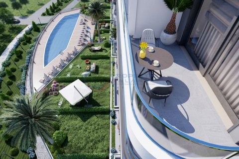 1+1 Lejlighed i Alanya, Antalya, Tyrkiet Nr. 211444 - 14