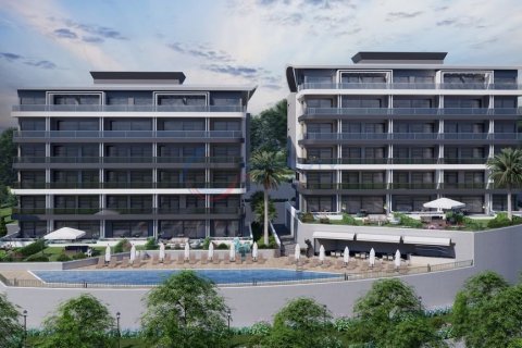 1+1 Lejlighed i Alanya, Antalya, Tyrkiet Nr. 211444 - 3