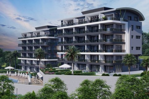 1+1 Lejlighed i Alanya, Antalya, Tyrkiet Nr. 211444 - 6