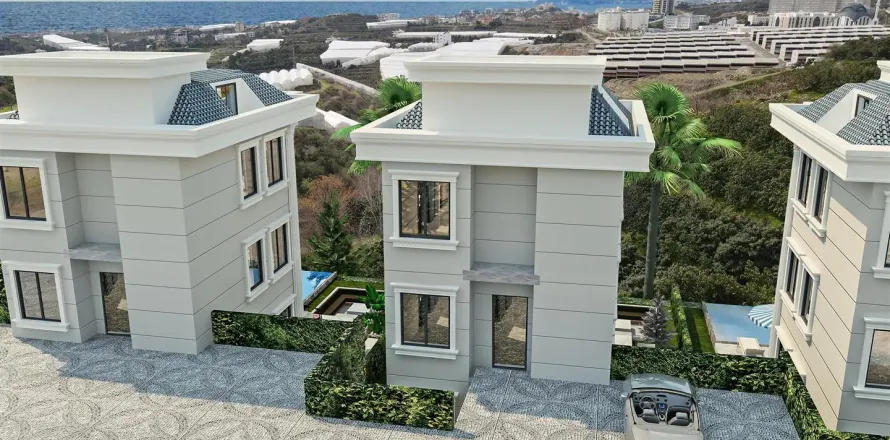 3+1 Villa i Kestel, Antalya, Tyrkia Nr. 219440