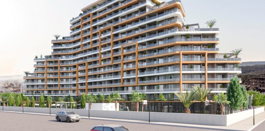 1+1 Lejlighed  i Mersin, Tyrkiet Nr. 96002