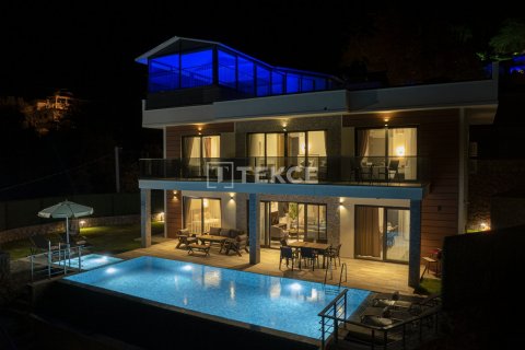 4+1 Villa  i Fethiye, Mugla, Tyrkia Nr. 100031 - 12