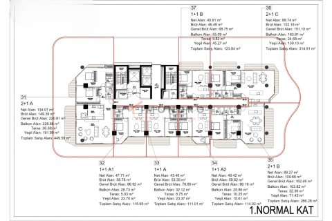 Apartment for sale in Istanbul, Turkey, 3 bedrooms, 279m2, No. 212439 – photo 23