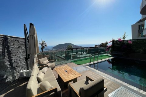3+1 Villa  i Alanya, Antalya, Tyrkiet Nr. 149621 - 4