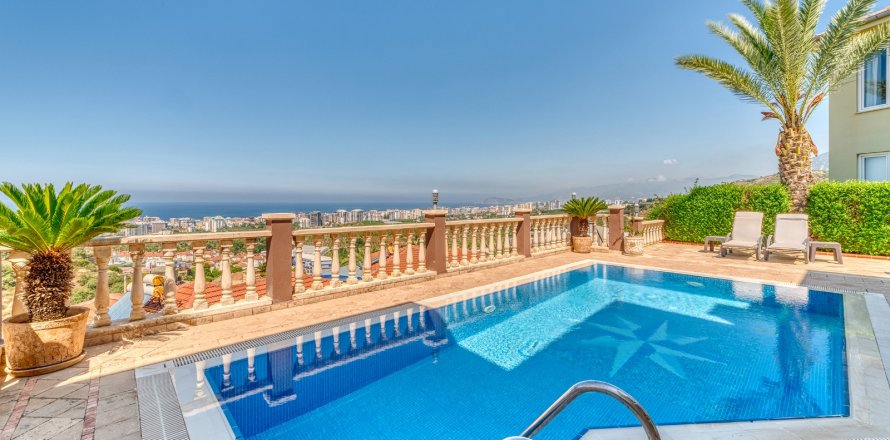 3+1 Villa i Alanya, Antalya, Tyrkiet Nr. 120530