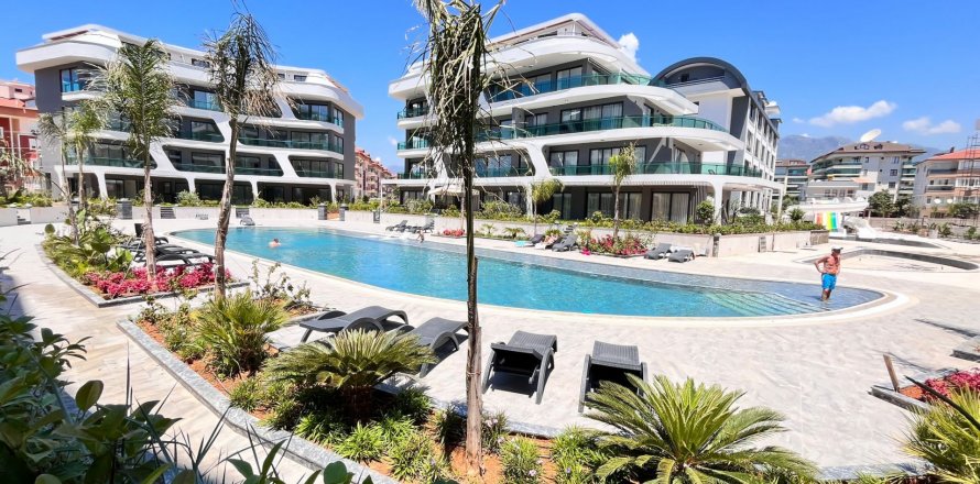 1+1 Lejlighed  i Oba, Antalya, Tyrkiet Nr. 134877