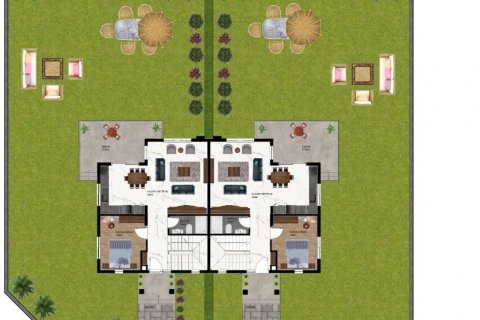 3+1 Villa  i Kargicak, Alanya, Antalya, Turkiet Nr. 122492 - 3