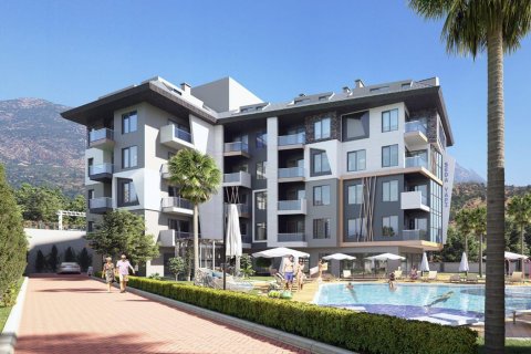 1+1 Lejlighed  i Oba, Antalya, Tyrkiet Nr. 116374 - 2