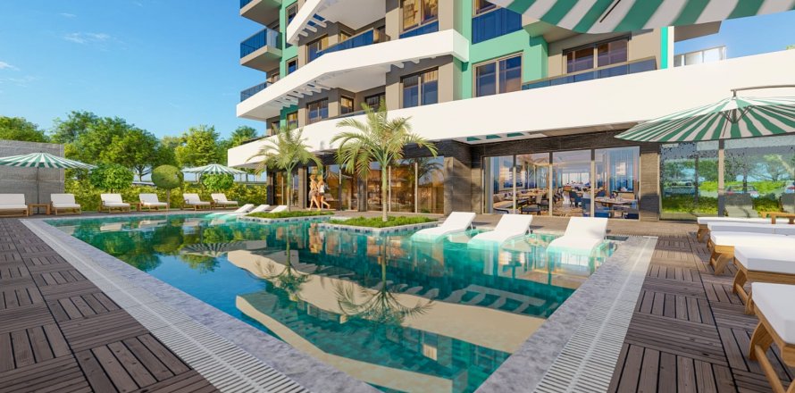 2+1 Lägenhet i Avsallar, Antalya, Turkiet Nr. 118786