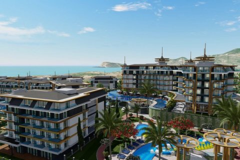 1+1 Leilighet i Cebeci Vista Alanya Kestel, Kestel, Antalya, Tyrkia Nr. 117890