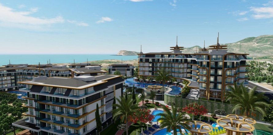 Квартира в Cebeci Vista Аланья Кестель 2+1, Кестель, Анталья, Турция №149449