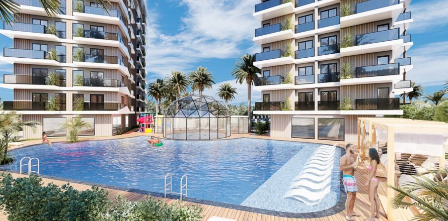 2+1 Lejlighed  i Alanya, Antalya, Tyrkiet Nr. 146535