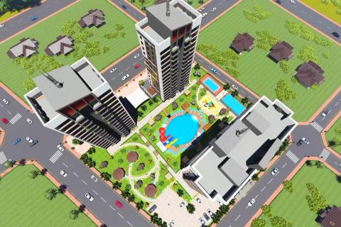 آپارتمان در Mersin ، ترکیه 2 خوابه ، 80 متر مربع. شماره 122487
