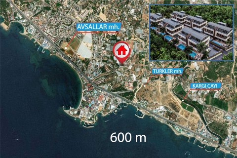 ویلا در Turkler،  Alanya ، ترکیه 4 خوابه ، 180 متر مربع.  شماره 142633 - 2