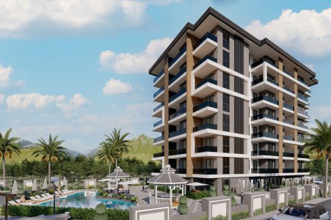Жилой комплекс Akdam Residence  в Тюрклере, Аланья, Анталья, Турция №144511