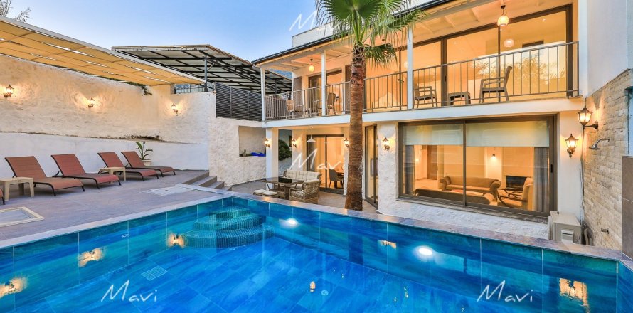 4+1 Villa  i Kalkan, Antalya, Tyrkiet Nr. 145219