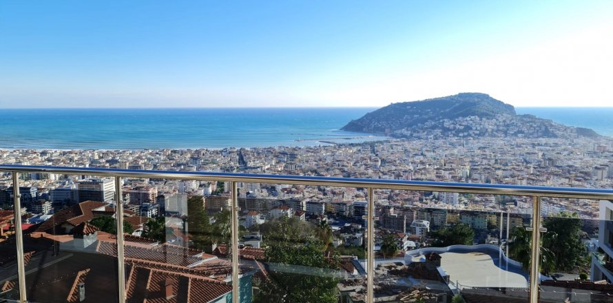 4+1 Villa  i Bektas, Alanya, Antalya, Turkiet Nr. 117452