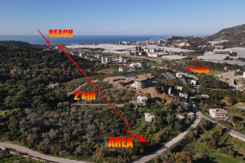 Tomt i Alanya, Antalya, Tyrkia Nr. 139876 - 2