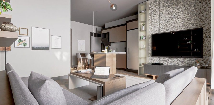 1+1 Apartment  in Aksu, Antalya, Turkey No. 194228