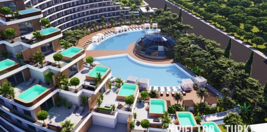 1+1 Leilighet  i Antalya, Tyrkia Nr. 134606