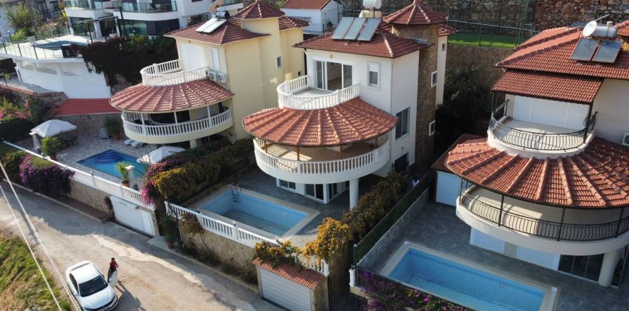 5+1 Villa  i Alanya, Antalya, Tyrkiet Nr. 121510