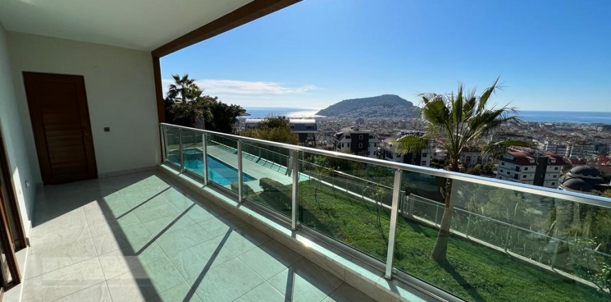 3+1 Penthouse  i Alanya, Antalya, Tyrkiet Nr. 116855