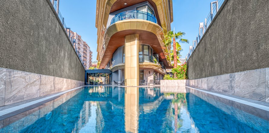 2+1 Takleilighet  i Alanya, Antalya, Tyrkia Nr. 141238
