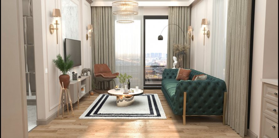 2+0 Leilighet  i Mersin, Tyrkia Nr. 133111