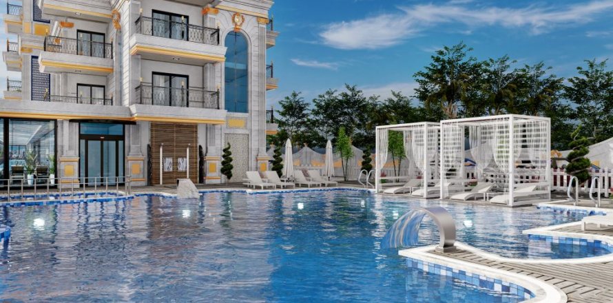 2+1 Penthouse  i Mahmutlar, Antalya, Tyrkiet Nr. 146084
