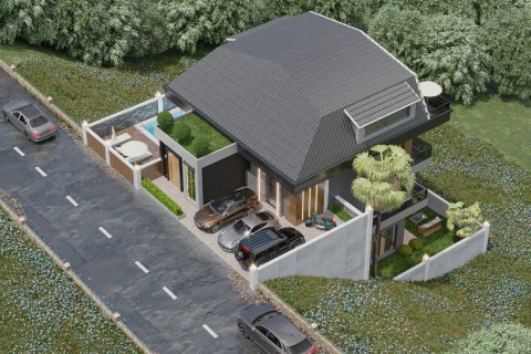 2+1 Penthouse i Alanya, Antalya, Tyrkiet Nr. 140589 - 3